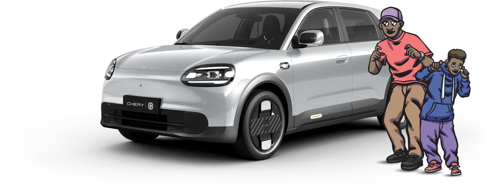 Silver Chery Q